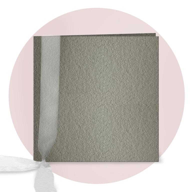 Immagine prodotto: Libretto messa formato quadrato, spillato in cartoncino pregiato tipo: MATERICA CLAY